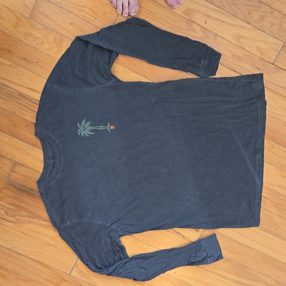 NWT Men's Roark Long Sleeve Black T-Shirt